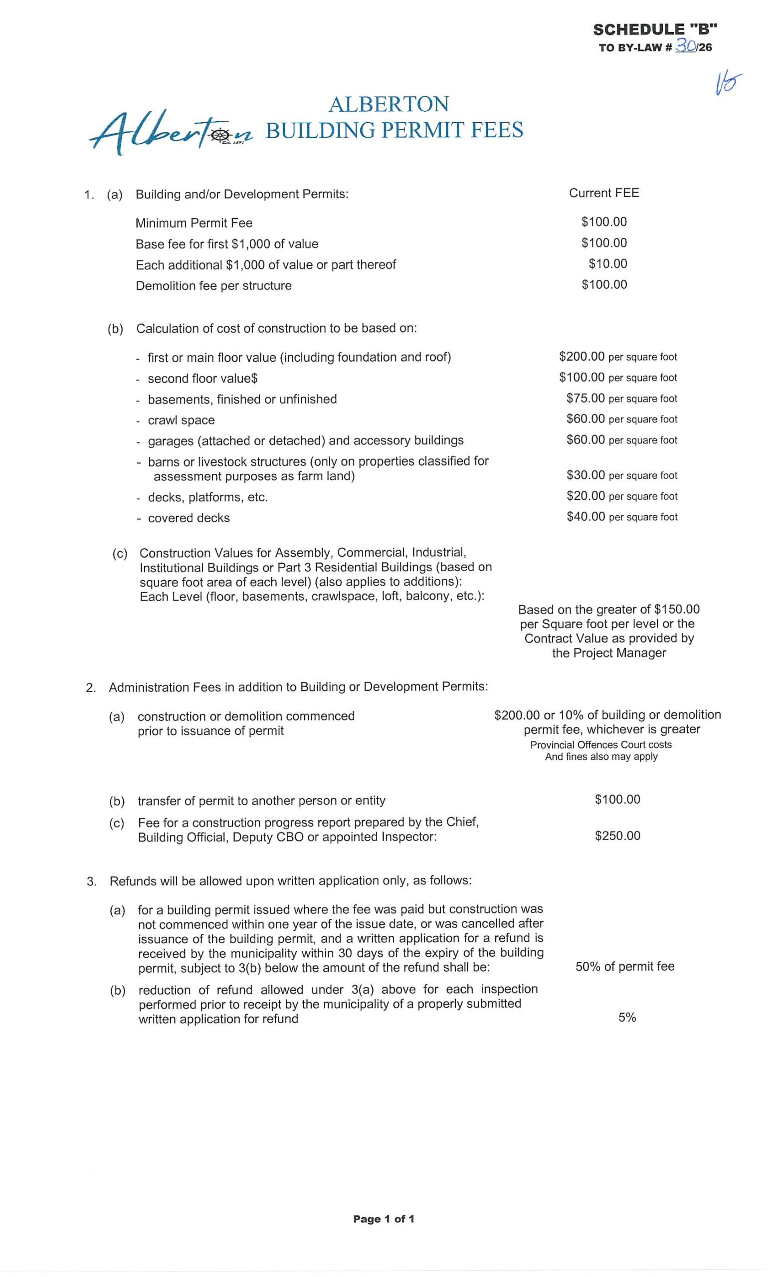 I(mage of By law 30-26