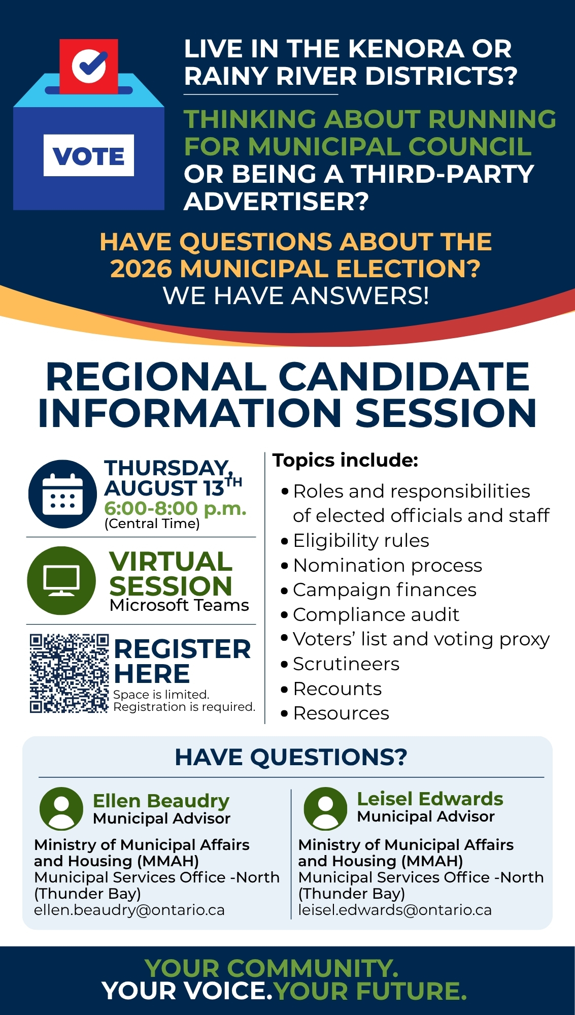 Regional Candidate Information Session